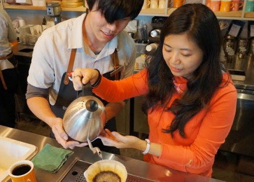 手沖咖啡 製作過程