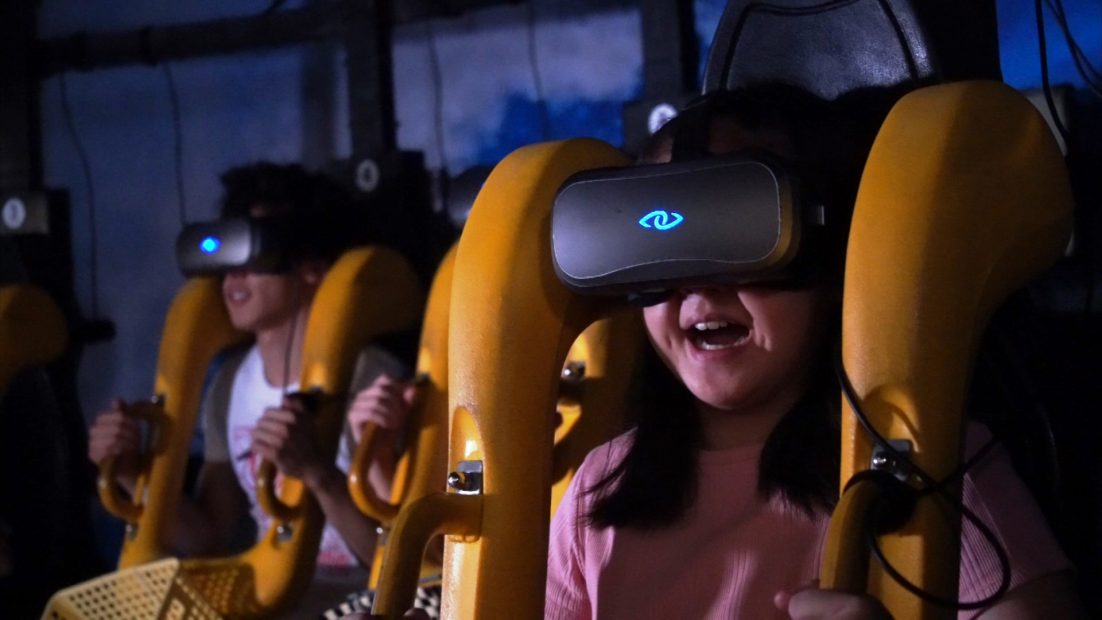 劍湖山世界主題樂園推出｢魔幻森林之飛車奇航｣5D VR，帶給遊客擬真震撼新體驗
