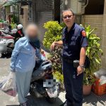 高溫下焦急尋車！八旬婦人市場買菜忘停車處　楠梓暖警貼心協助尋回